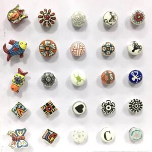 Ceramic knobs